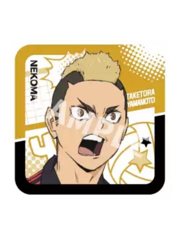 山本猛虎-垃圾场决战系列方形工艺徽章