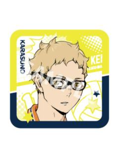 月岛萤-垃圾场决战系列方形工艺徽章