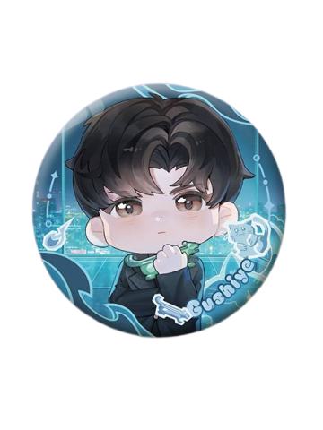 顾时夜-中元夜游系列马口铁徽章