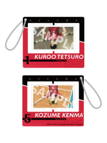 孤爪研磨&黑尾铁朗2-垃圾场决战系列旋转亚克力立牌挂件