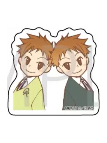常陆院光&常陆院馨-白泉社贴纸