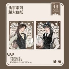 楚晚宁执事系列超大色纸-萌果酱谷子咖啡联动主题Cafe-资料图