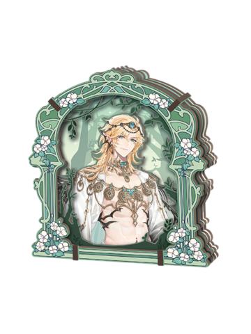 罗夏木制立体摆件-若梦熄系列