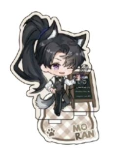 墨燃执事系列Q版立牌-萌果酱谷子咖啡联动主题Cafe