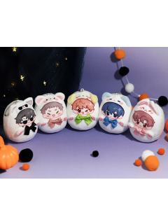 毛绒-气球暖暖星万圣节系列团子毛绒挂件系列