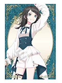 八幡海铃明信片2-Ave Mujica骑士系列