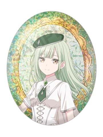 若叶睦椭圆吧唧-Ave Mujica骑士系列