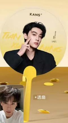 韩束代言2.0透扇