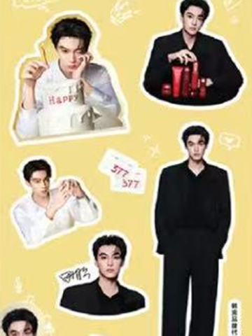 韩束代言2.0贴纸