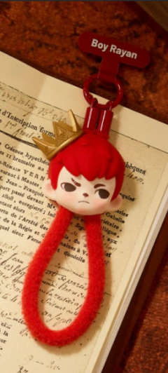 L-娃头手机挂绳-红色