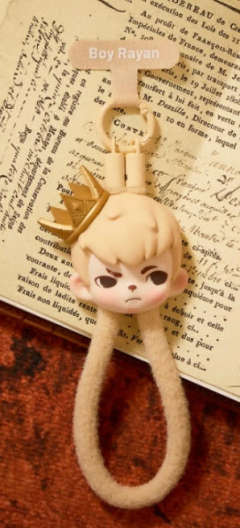 L-娃头手机挂绳-黄色