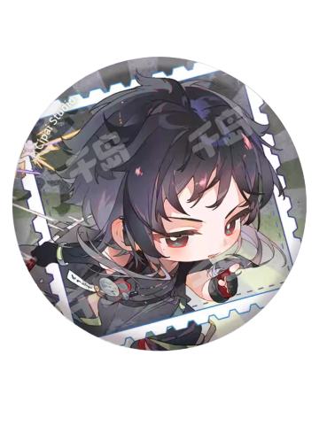 夜行铜牌-折光澄心·无猜系列 Q版徽章