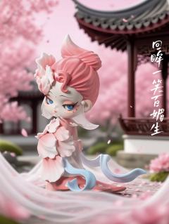 回眸一笑百媚生