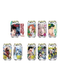 二周年万圣节快闪易拉罐标签