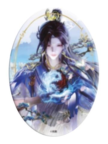 云望舒F吧唧-墨韵蝶梦系列