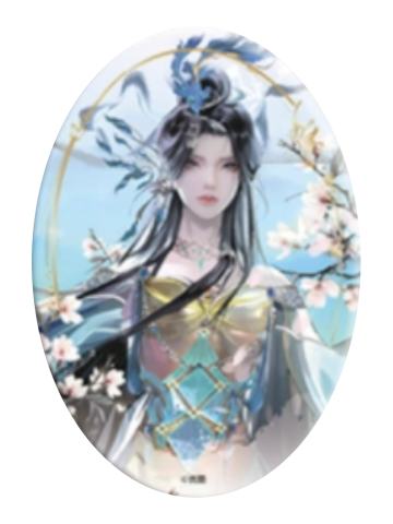 云望舒B吧唧-墨韵蝶梦系列