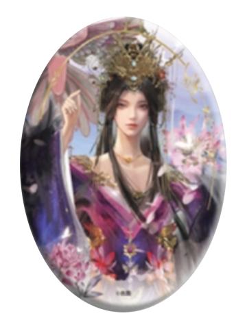 云望舒(大隐藏)吧唧-墨韵蝶梦系列