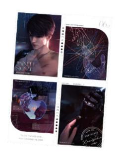 夏以昼邮票贴纸组-心途拾光系列