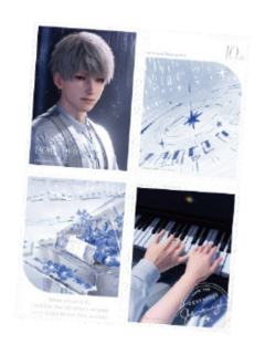 沈星回邮票贴纸组-心途拾光系列