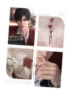 黎深邮票贴纸组-心途拾光系列