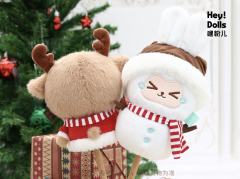 圣诞雪人毛绒按摩捶-资料图