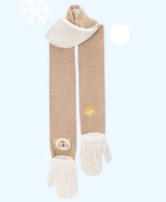 达菲毛绒手套围巾-25上迪冰雪伙伴系列
