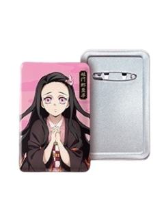 灶门祢豆子马口铁徽章-万达电影联动系列