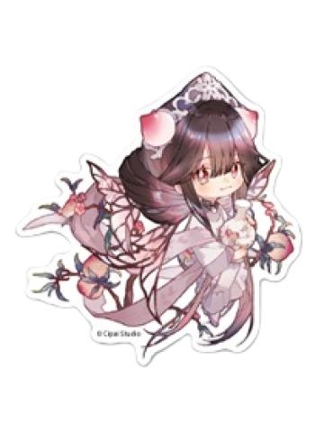 蝠桃瓶贴纸-与友相晤快闪系列