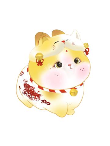 新年有钱兔-原色