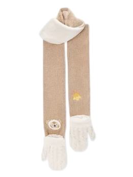 达菲毛绒手套围巾-25上迪冰雪伙伴系列