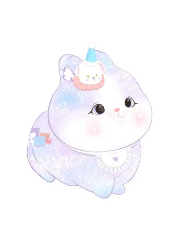 紫芋兔宝（3cm）