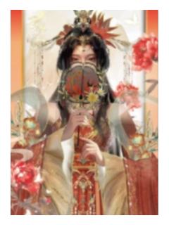 云望舒(小隐藏)色纸-墨韵蝶梦系列-1