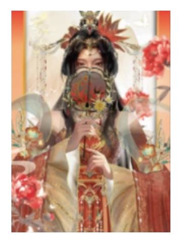 云望舒(小隐藏)色纸-墨韵蝶梦系列-1