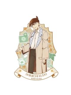 工藤新一1亚克力冰箱贴-M28秋日信笺系列