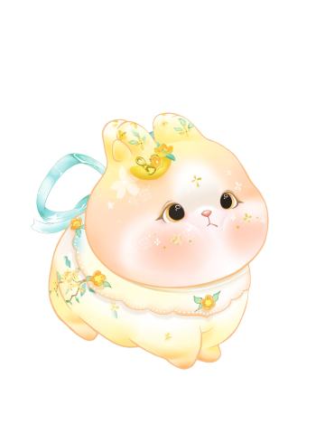 金桂玉兔（5cm）