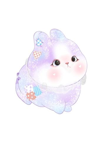 紫芋兔宝（5cm）