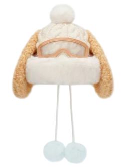 可琦安毛球帽-25上迪冰雪伙伴系列