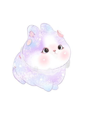 紫芋兔宝（6cm）