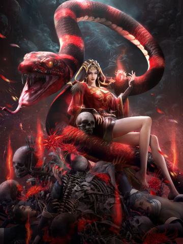 镶龙城城主夫人