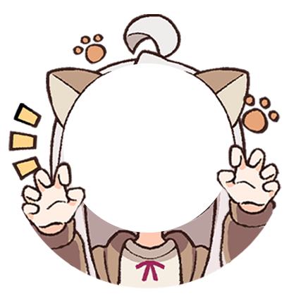 真寻猫猫头像挂件