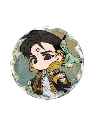 奈费勒双闪徽章-金冕Q版系列