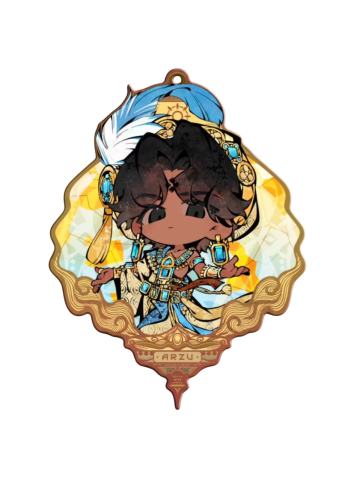 阿尔图1亚克力挂件-金冕Q版系列