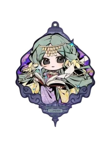 鲁梅拉亚克力挂件-金冕Q版系列