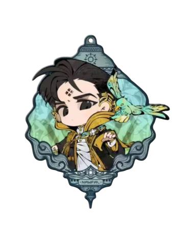 奈费勒亚克力挂件-金冕Q版系列