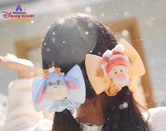 跳跳虎屹耳毛绒发饰套装-24上迪冬日系列