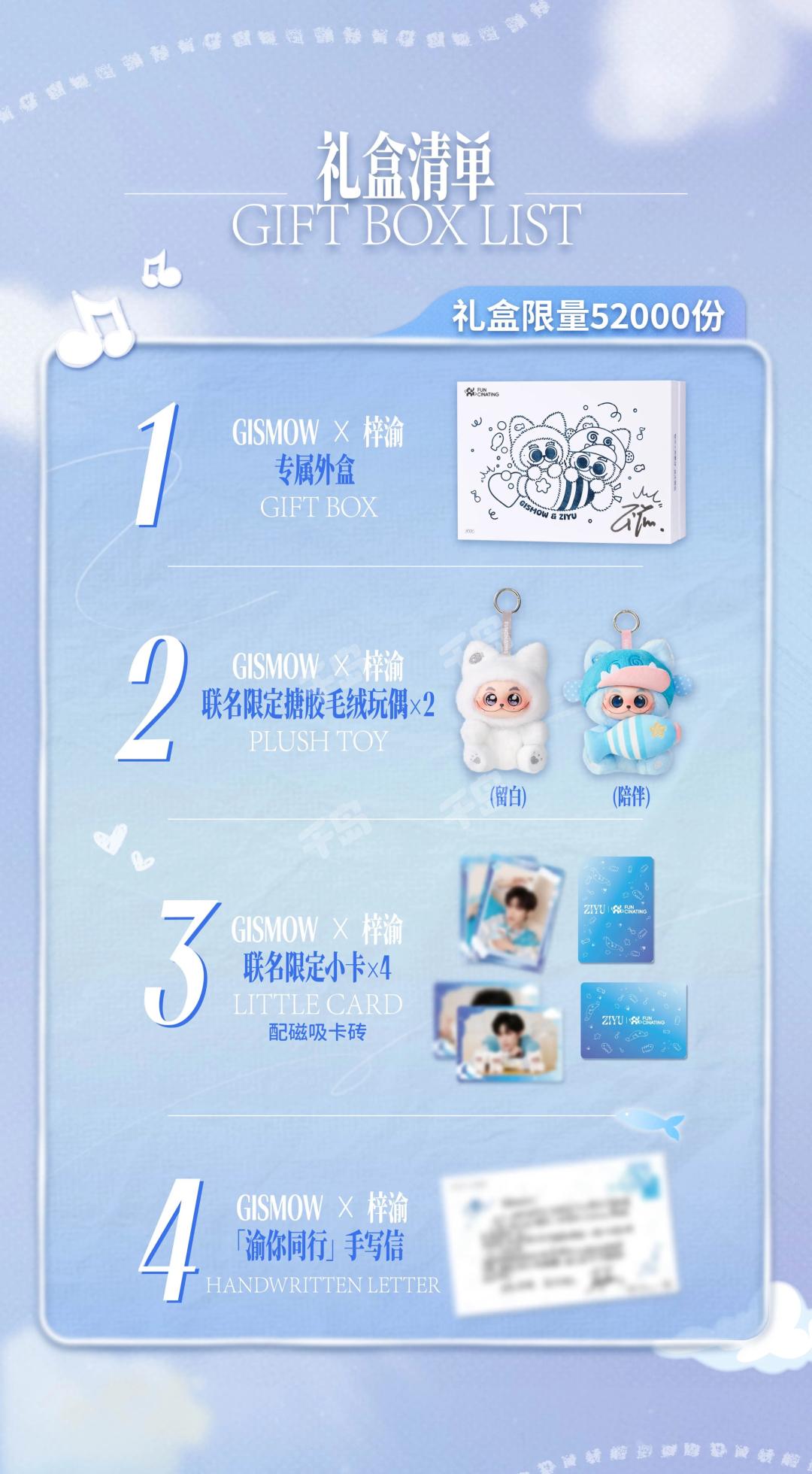 GISMOW梓渝联名限定| Gismow - 周边系列｜千岛
