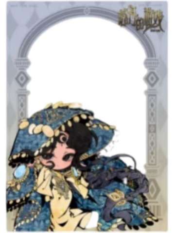 梅姬特典透卡-金冕Q版系列