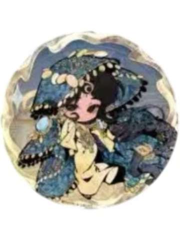 梅姬特典纸杯垫-金冕Q版系列