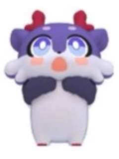 咕噜鱼儿A奇美拉迷你摆件-嗷呜嗷呜系列第二弹