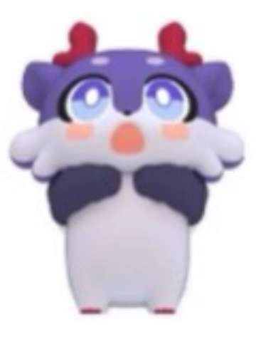 咕噜鱼儿A奇美拉迷你摆件-嗷呜嗷呜系列第二弹